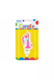 Godan �wieczka cyferka 1 z Jednoro�cem PF-SCJ1 7,8 cm