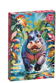 Puzzle 500 el. Happy Hippo CherryPazzi