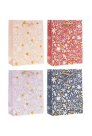 Rozette Torebka prezentowa 31x40x12cm Kwiaty MIX