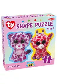 Puzzle 4w1 Beanie Boo's Shape Tactic