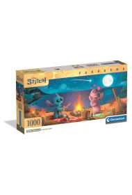 Puzzle 1000 el. Panorama Compact - Disney Stitch Clementoni
