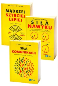 Pakiet Rozw�j osobisty z Duhiggiem: M�drzej, szybciej, lepiej, Si�a nawyku, Si�a komunikacji