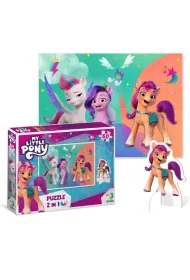 Puzzle 60 el. My Little Pony with charater figure Dodo