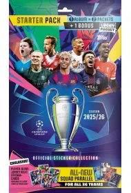 Champions League 2026 S&A Album Pack Topps