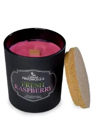 �wieczka sojowa Fresh Raspberry czarna 135g