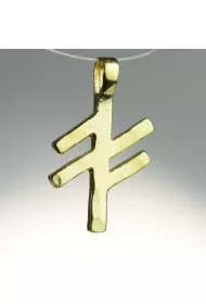 Sotis Sigil Klucz Twrczego ycia Ag925 + Au 24kar, 1,9g