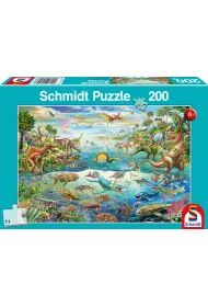 Puzzle 200 el. �wiat dinozaur�w G3