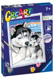 Malowanie po numerach CreArt - Husky Ravensburger