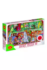 Puzzle obserwacyjne z lup� 90 el. Muzeum Alexander