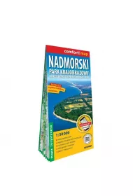 Nadmorski Park Krajobrazowy mapa turystyczna 1:50 000 laminat 2021