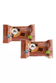 Alce Nero Herbatniki orkiszowe z gorzk czekolad fair trade Zestaw 2 x 28 g Bio