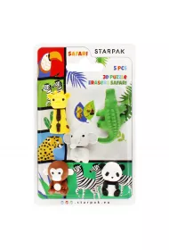 Gumka do mazania 3D puzzle Safari Starpak
