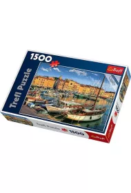 Puzzle 1500 el. Stary Port w Saint Tropez 26130 Trefl