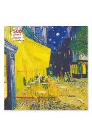 Puzzle 500 el. Taras kawiarni w nocy Vincent van Gogh Flame Tree