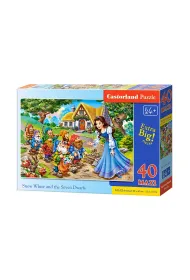 Puzzle maxi 40 el. Snow White and the Seven Dwarfs Castorland