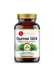 Yango Gurmar GS4® - 75% kwasw gymnemowych Suplement diety 60 kaps.