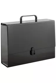 Penmate Teczka z r�czk� A4 czarna 10 cm