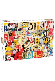 Puzzle 1000 el. Poster Collage Pattern Tactic