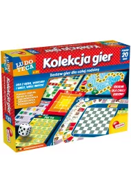 Kolekcja gier. Zestaw gier dla caej rodziny. Ludoteca
