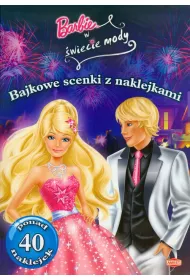 Barbie w �wiecie mody. Bajkowe scenki z naklejkami