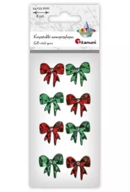 Titanum Kryszta�ki samoprzylepne Kokardki