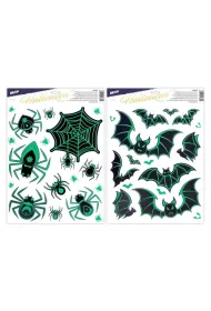 MFP Naklejka na okno Halloween �wiec�ca mix 30x42cm