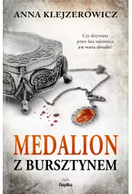 Medalion z bursztynem