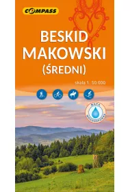 Beskid Makowski (�redni) mapa laminowana skala 1 : 50 000