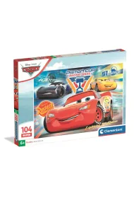 Puzzle 104 el. Super Cars Clementoni