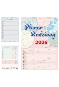 Kalendarz 2026 miesi�czny Planer Rodzinny HELMA
