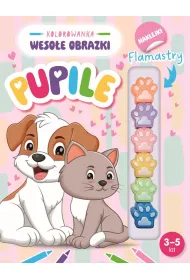 Kolorowanka Weso�e obrazki. Pupile