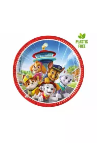 Psi Patrol Talerzyki papierowe Paw Patrol Rescue Heroes, next generation 23cm 8 szt.