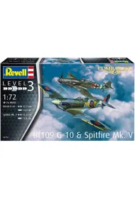 Samolot 1:72 Me BF-109G-10 & Spitfire Mk.V Revell