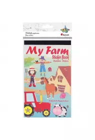Titanum Naklejki papierowe 6 plansz farma mix