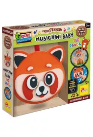 Montessori Wood muzyczna Panda Lisciani