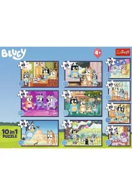 Puzzle 10w1 Historia Bluey TREFL