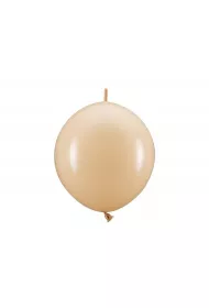 PartyDeco Balony z ��cznikiem nude 33cm