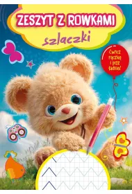 Zeszyt z rowkami. Szlaczki