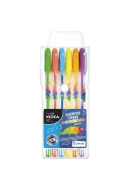 Derform Kidea D�ugopisy �elowe Fluo 6 kolor�w