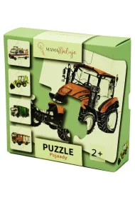Puzzle 4 el. Pojazdy Mama Maluje
