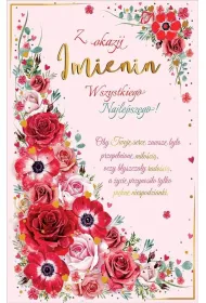 AbCard Kartka Imieninowa IM16