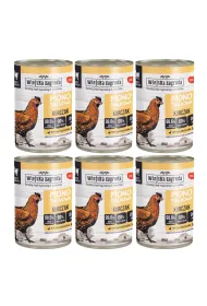 Wiejska Zagroda Mokra karma dla kota monoproteinowa z kurczakiem zestaw 6 x 400 g