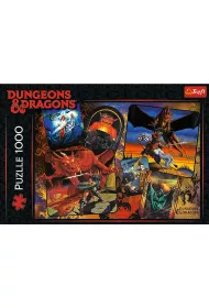 Puzzle 1000 el. Pocztki Dungeons & Dragons Trefl