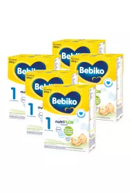 Bebiko 1 Mleko pocztkowe dla niemowlt od urodzenia Zgrzewka 5 x 600 g
