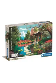 Puzzle 1000 el. Compact Fuji Garden Clementoni
