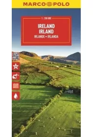 Irlandia. Mapa drogowa w skali 1:350 000