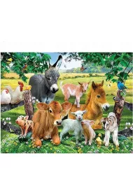 Norimpex Diamentowa mozaika - Zwierz�ta na ��ce 1009541 30x40cm