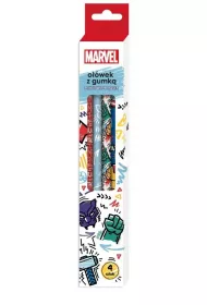 Beniamin Owek z gumk Avengers 4szt