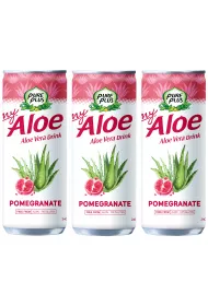 Pure Plus Napj z aloesem Aloe Vera Drink Granat zestaw 3 x 240 ml