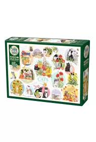 Puzzle 1000 el. Kocie my�li Cobble Hill